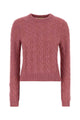 Michael By Michael Kors Alpaca Cable Crew Swtr