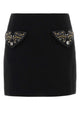 Versace Skirt Responsible Light Weight Double Wool Crepe