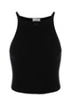 Courreges Circle Rib Knit Top