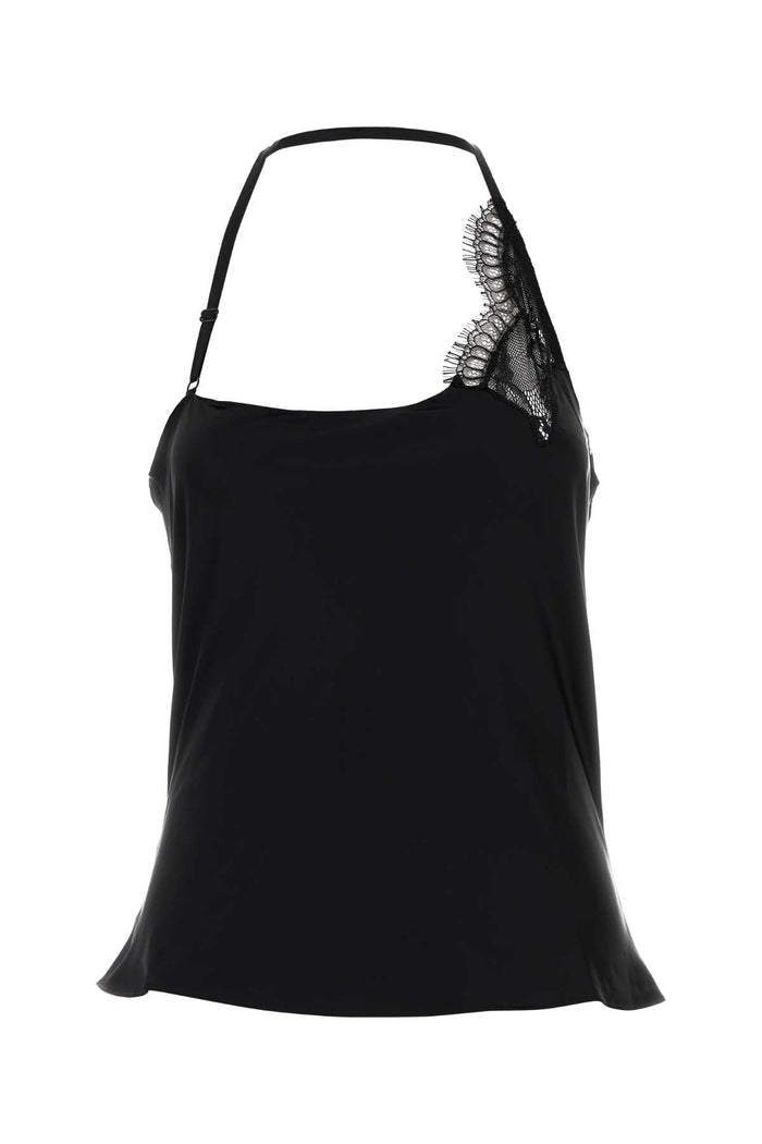 Courreges Lace Asymmetrical Top