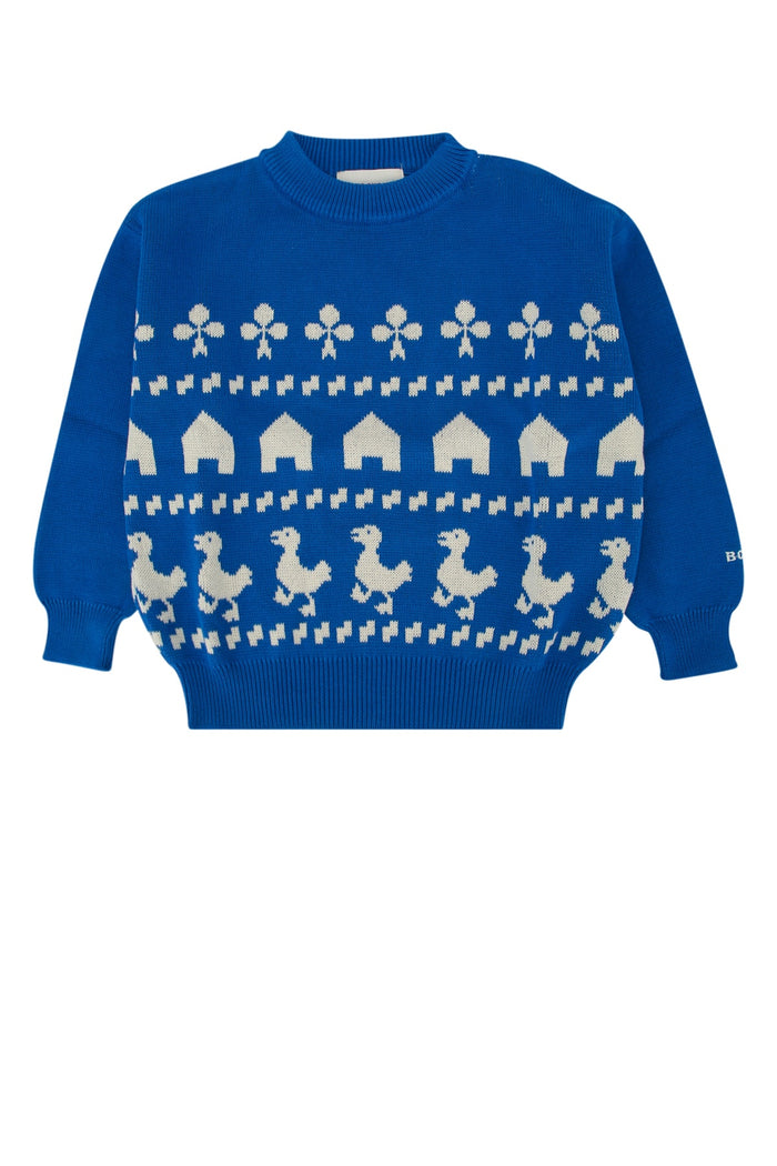Bobo Choses Farm Jacquard Jumper