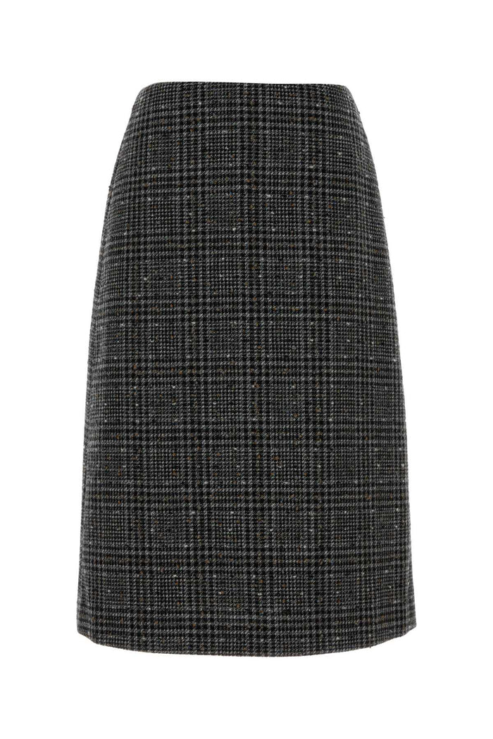 Fendi Gonna Tweed Coat