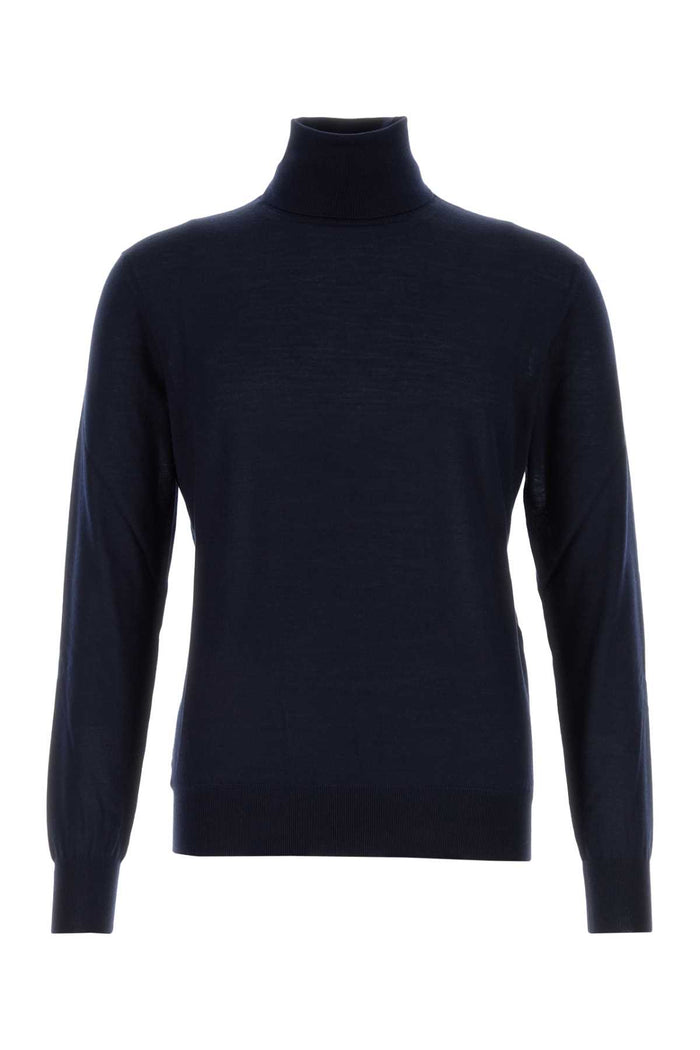 Saint Laurent Pull Col Roule
