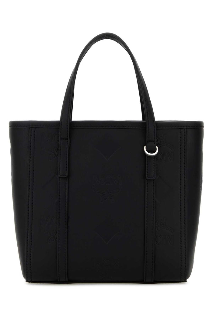 Mcm Mcm Toni Lthr Shopper Mni Bk