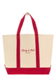 Sporty & Rich Signature Ny Logo Medium Tote