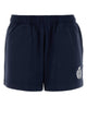Sporty & Rich Ny Crest Embroidered Disco Short