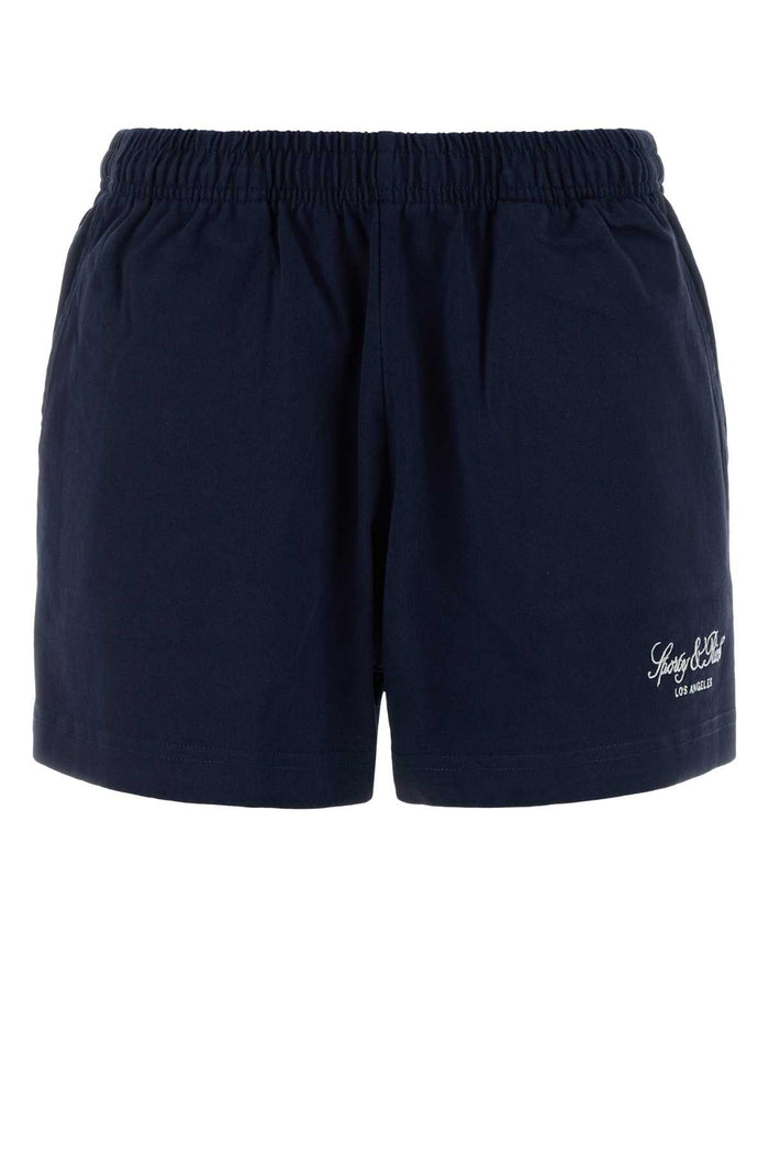 Sporty & Rich Vendome La Embroidered Disco Short