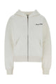 Sporty & Rich Signature Logo Embroidered Zip Hoodie