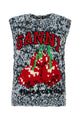 Ganni Heavy Wool Handknit Vest