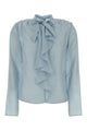 Jacob Cohen Blusa Con Volant Davanti
