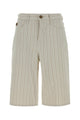 Jacob Cohen Pant Bermuda Wide Leg Loose Waist Amber
