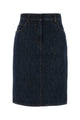 Fendi Gonna Ff Padded Deni