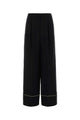 Fendi Pantalone Wool Silk