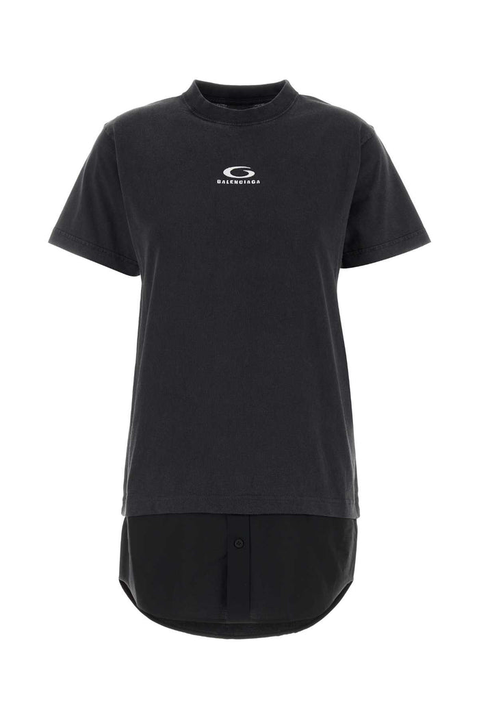 Balenciaga Hybrid Shirt Dress