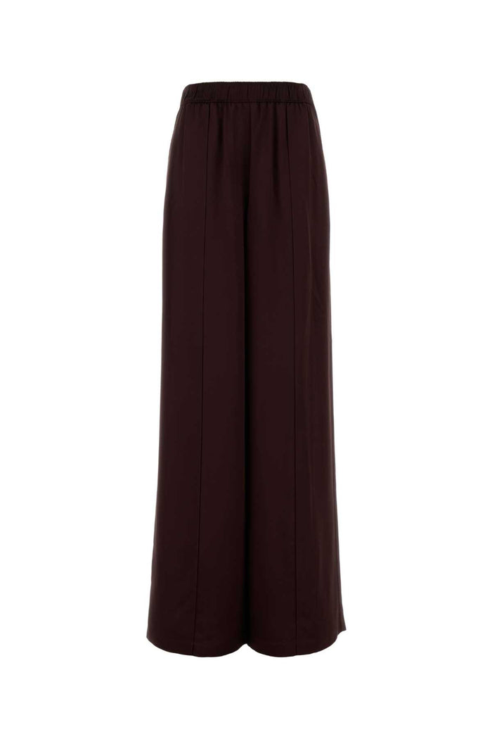Tory Burch Pantalone Pigiama Bordeaux