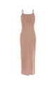 Marine Serre Moon Devore Long Dress