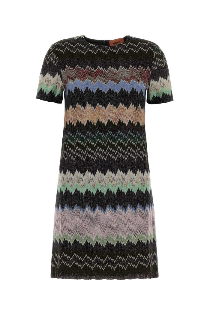 Missoni Abito Corto Mezza Manica