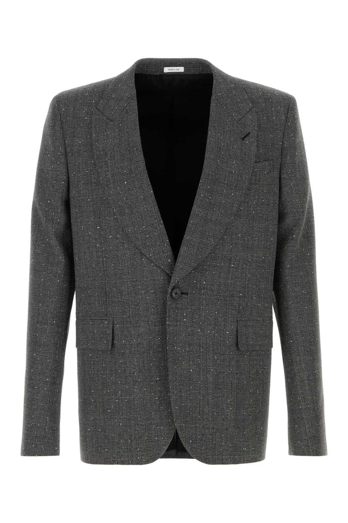 Alexander Mcqueen Round Rever Jkt