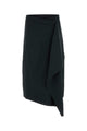 Ami Tailored Midi Wrapped Skirt