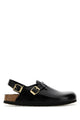 Birkenstock Tokio Hex Black, Amalfi Natural Leather