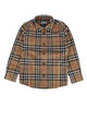 Burberry Jr C:kb5 Owen Ls Chk E:170626:b9368