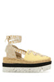 Stella Mccartney Gaia Organic Canvas W/ Logo Ribbon