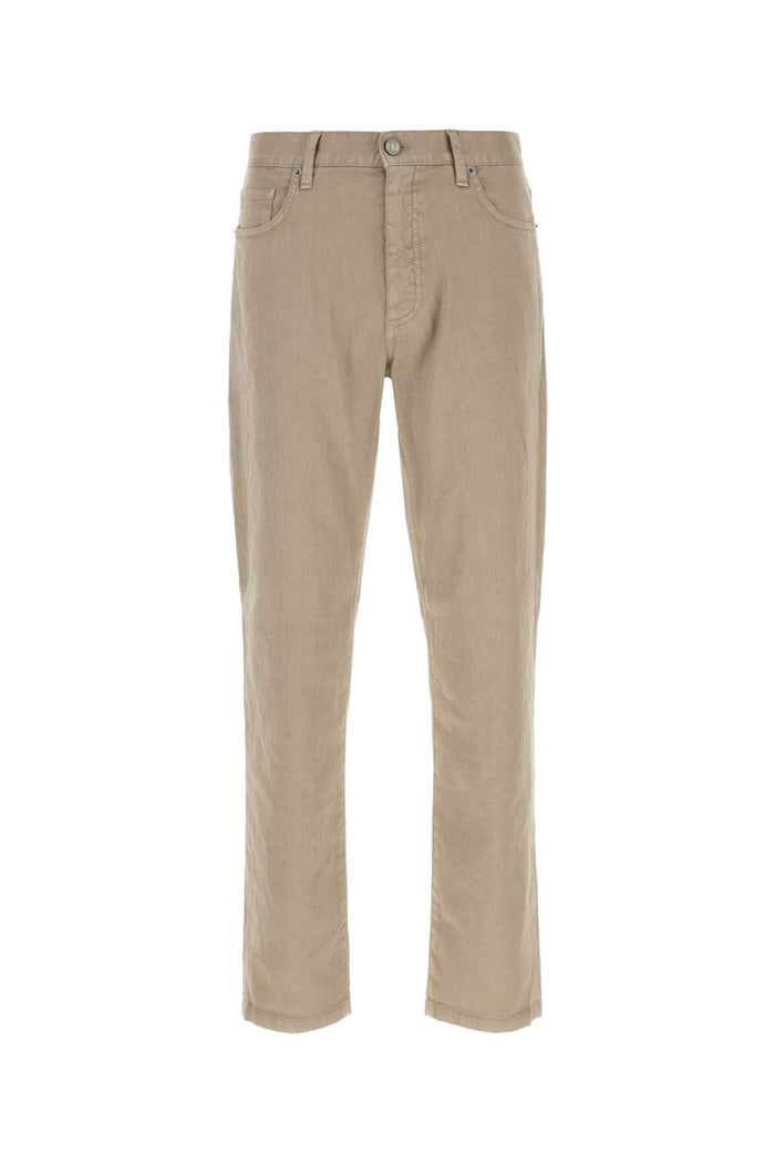 Zegna Comfort Linen And Cotton Pants