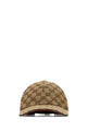 Gucci Hat W Gg Emblem Canvas Base