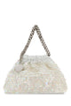 Stella Mccartney Falabella Mini Drawstring Bag Oversized Sequins On
