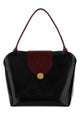 Versace Large Handle Shoulder Calf Leather
