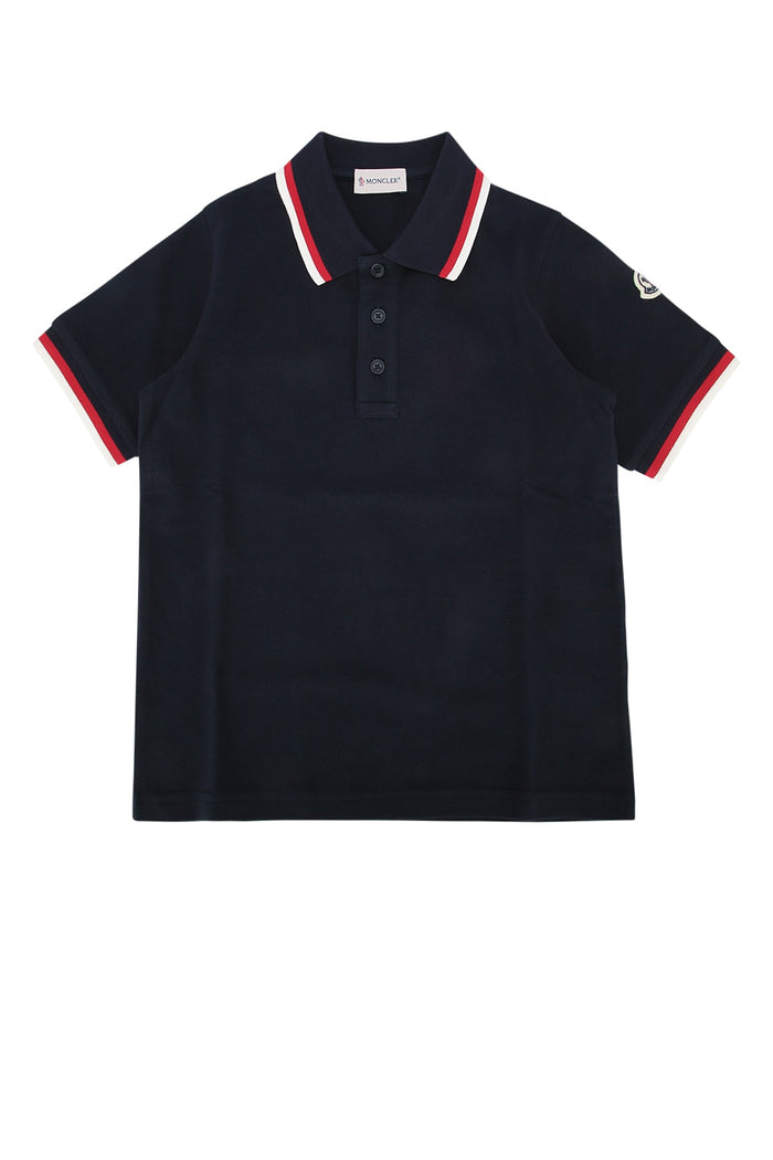 Moncler Jr Ss Polo