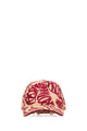 Dsquared Baseball Cap - Canvas+Stampa All Over Hibiscus - P