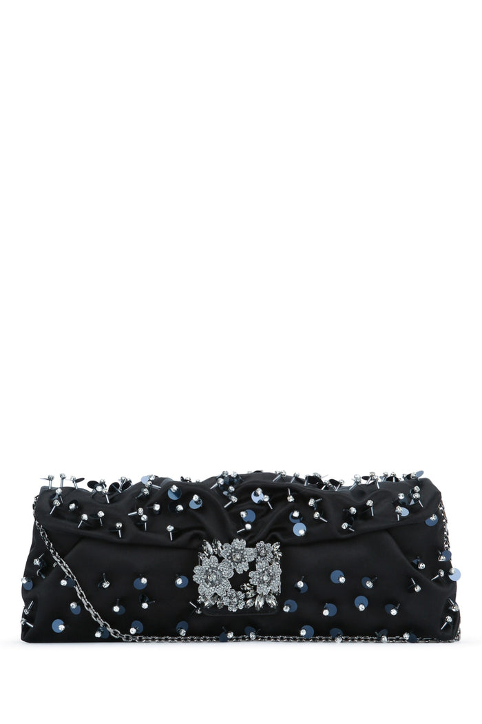 Roger Vivier Rv Bouquet Dr Long Paillettes Emb