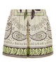 Tory Burch Silk Camp Shorts