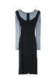 Elisabetta Franchi Abito Longuette Tulle
