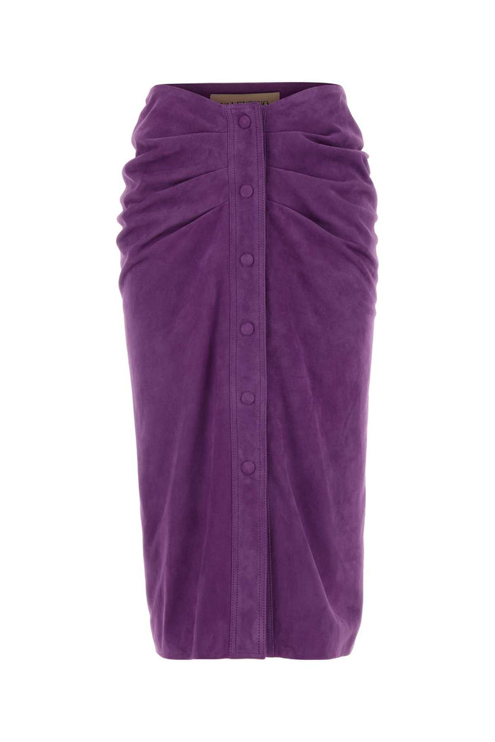 Valentino Garavani Gonna Pelle | Blouse-Skir