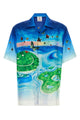 Casablanca Beyond Destiny Cuban Collar Ss Shirt