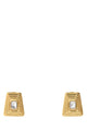 Alessandra Rich Metal And Crystal Earrings