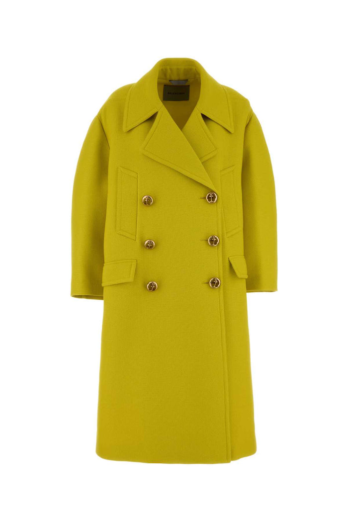 Balenciaga Long Peacoat