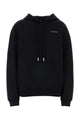 Off White Arrow Leaves Reg Hoodie Black - Beech