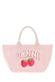 Ganni Small Easy Shopper Raspberry Print