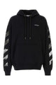 Off White Metal Arrow Skate Hoodie Black
