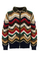Sacai Mix Crochet Knit Blouson
