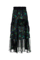 Sacai Floral Print Skirt