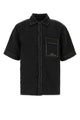 Amiri Script Linen Gd Pkt Ss Shirt