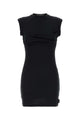 Alexander Wang Twisted Bust Mini Layered Sleeveless Dress