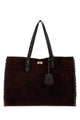 Anya Hindmarch Mortimer Tote In Reverse Suede