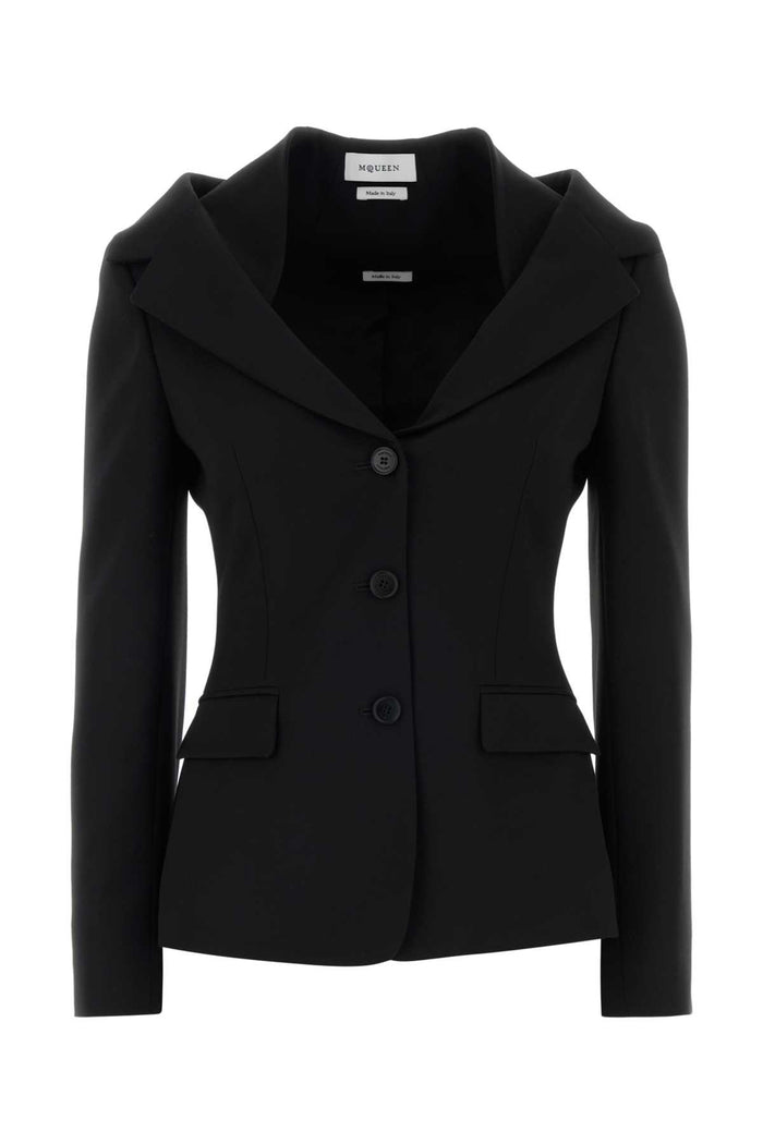 Alexander Mcqueen Off Shldr Harnss Jkt