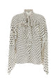 Stella Mccartney Tie-Neck Polkadots P