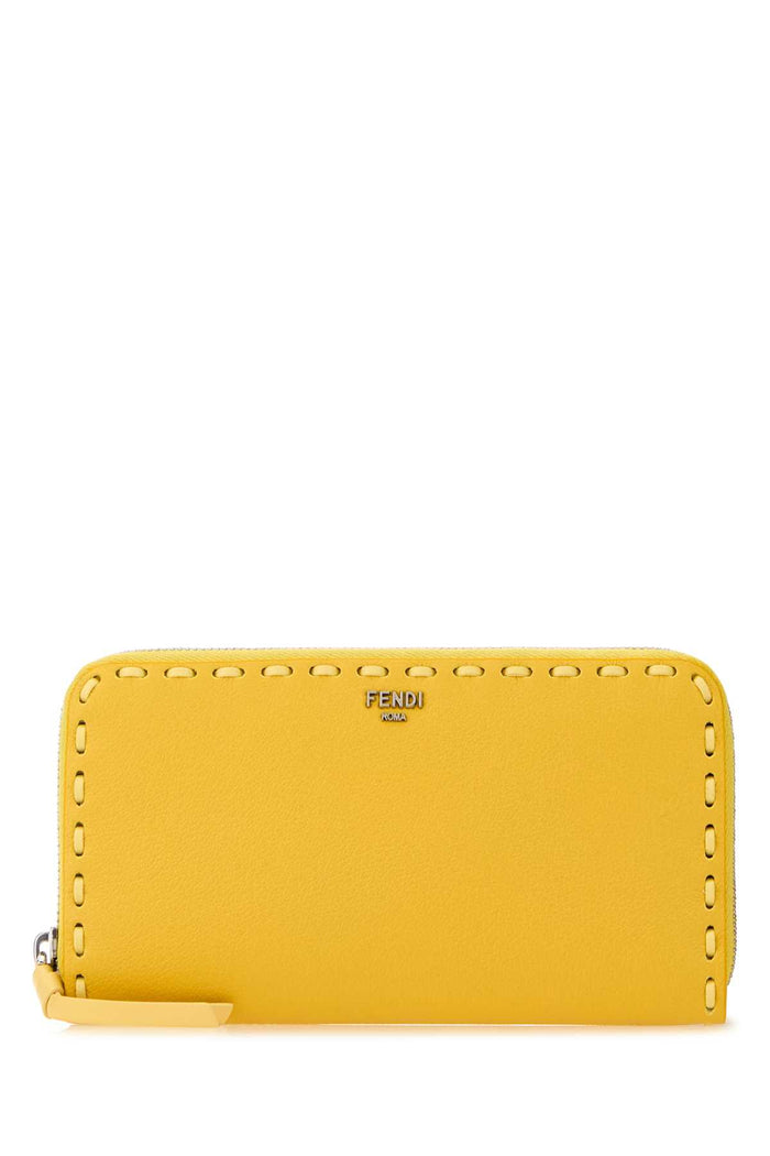 Fendi Zip Around Wall Selleria Micro